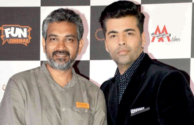 SS Rajamouli and Karan Johar